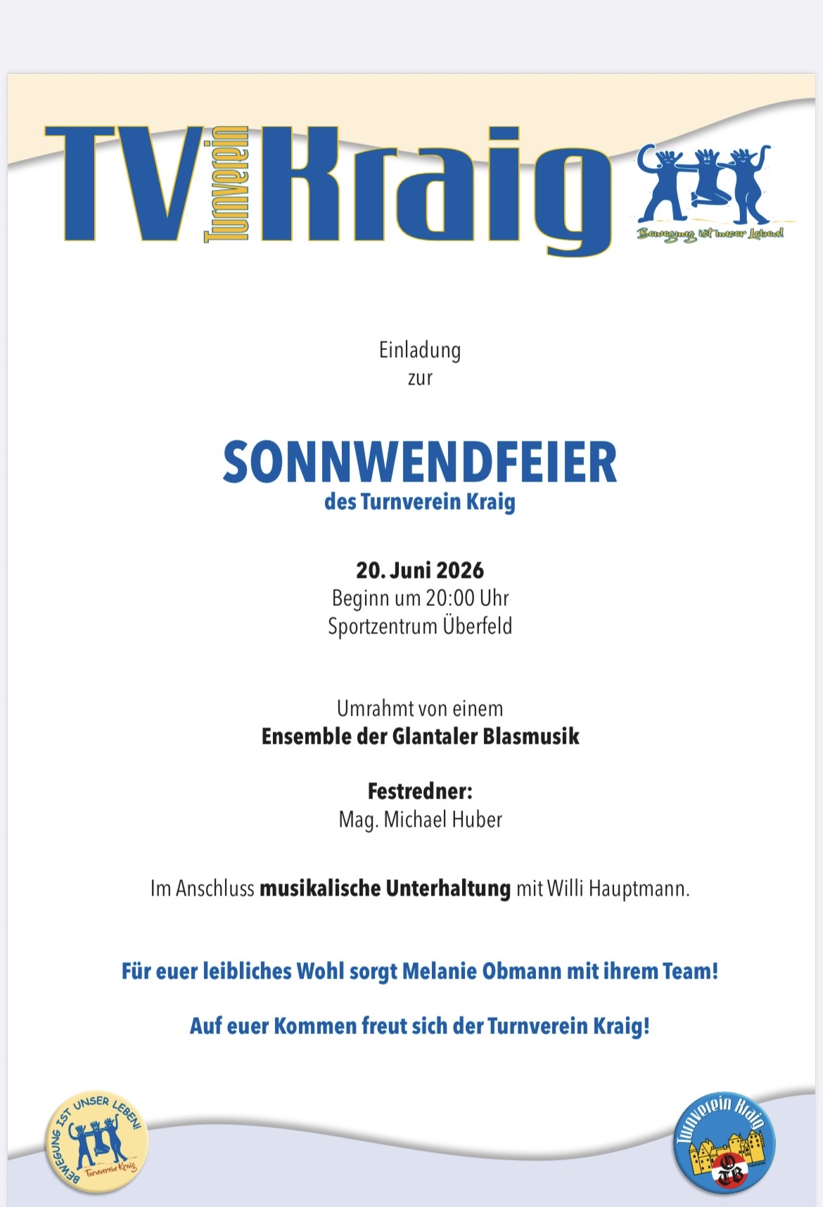 Sonnwendfeier Turnverein Kraig
