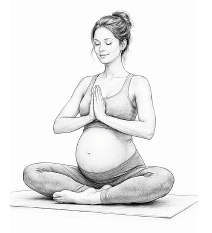 Yogaeinheiten für Schwangere